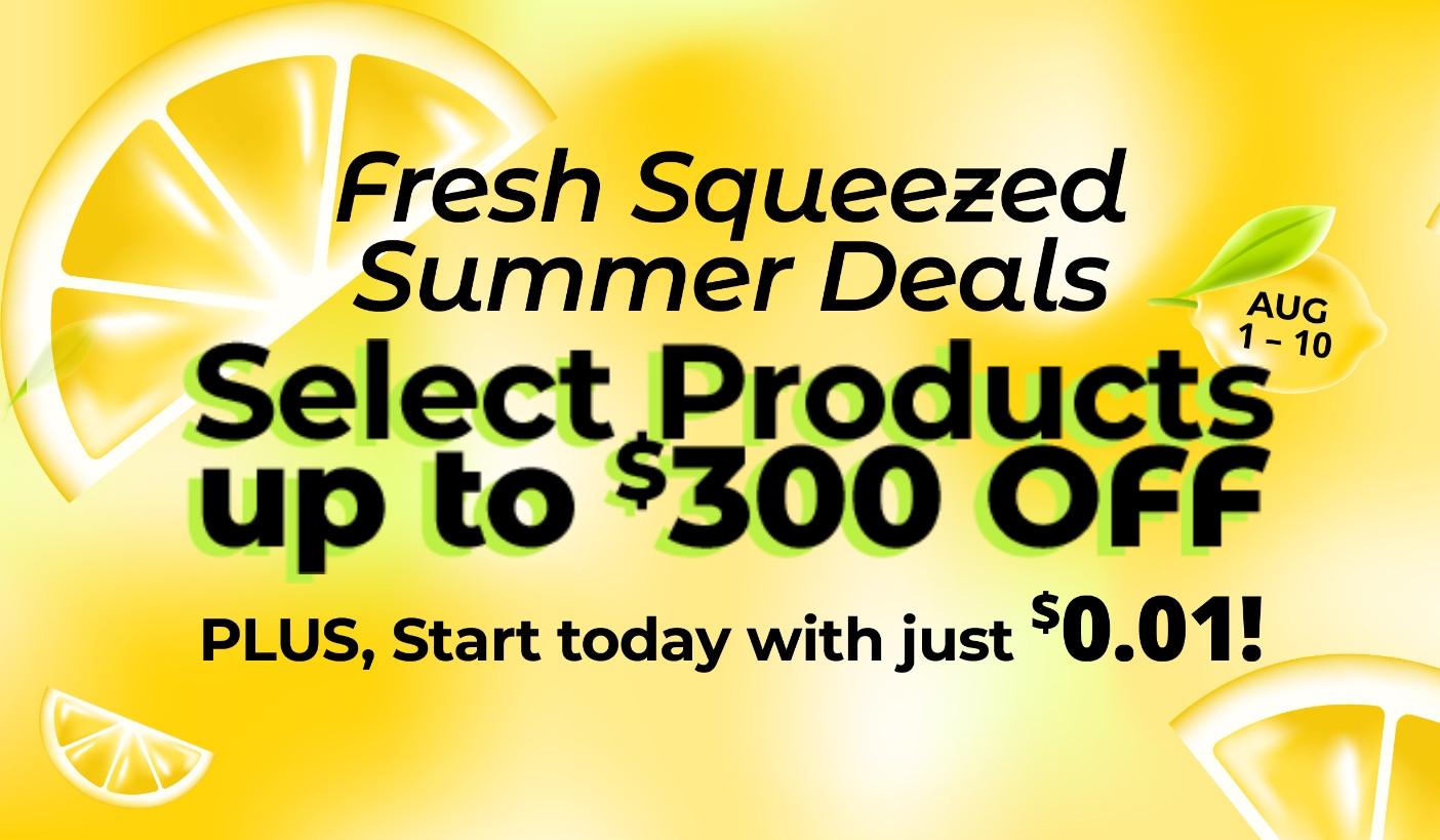 Limited time savings on select products. Product exclusions and other restrictions apply.